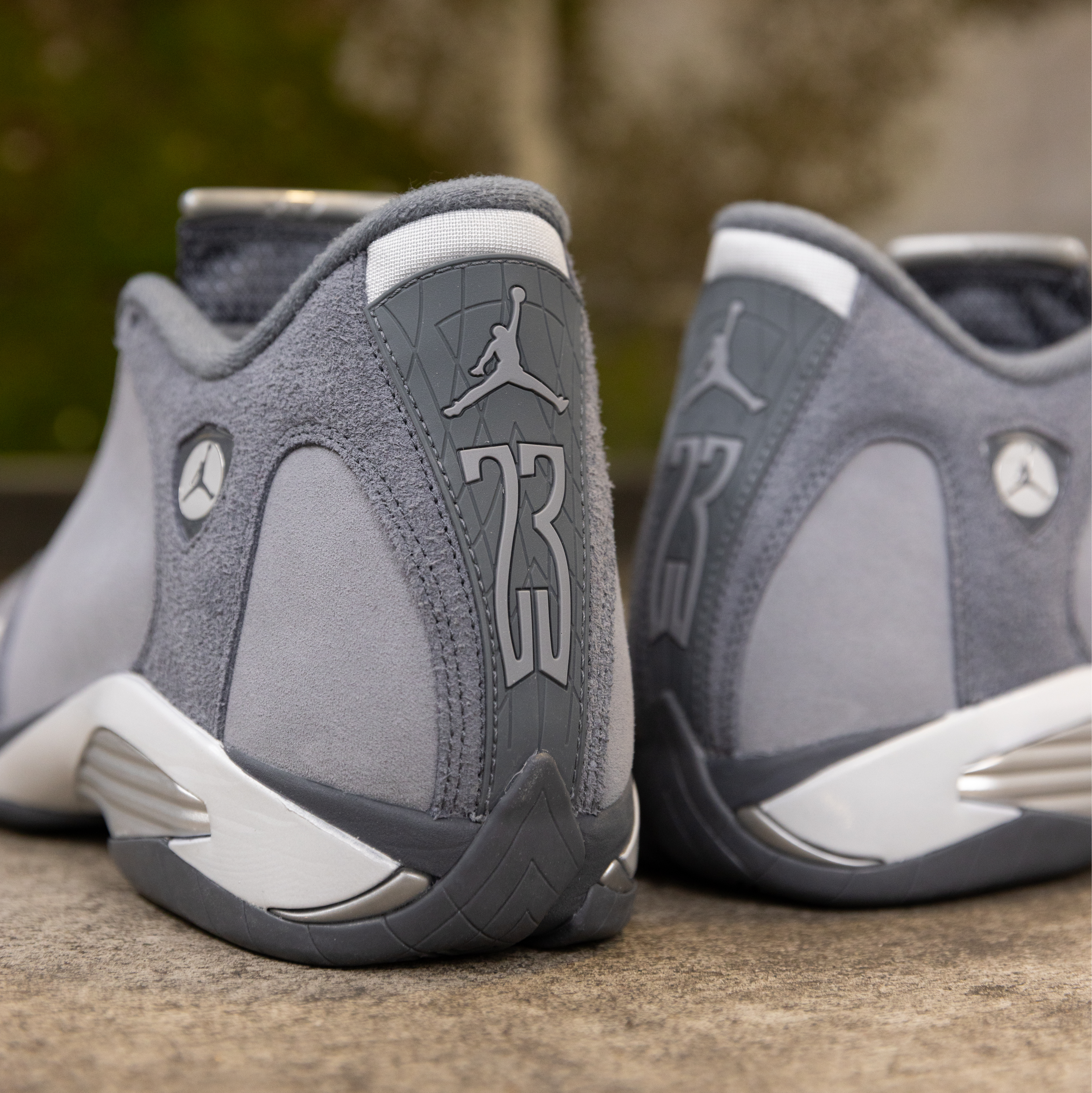 Grey and fashion white 14s