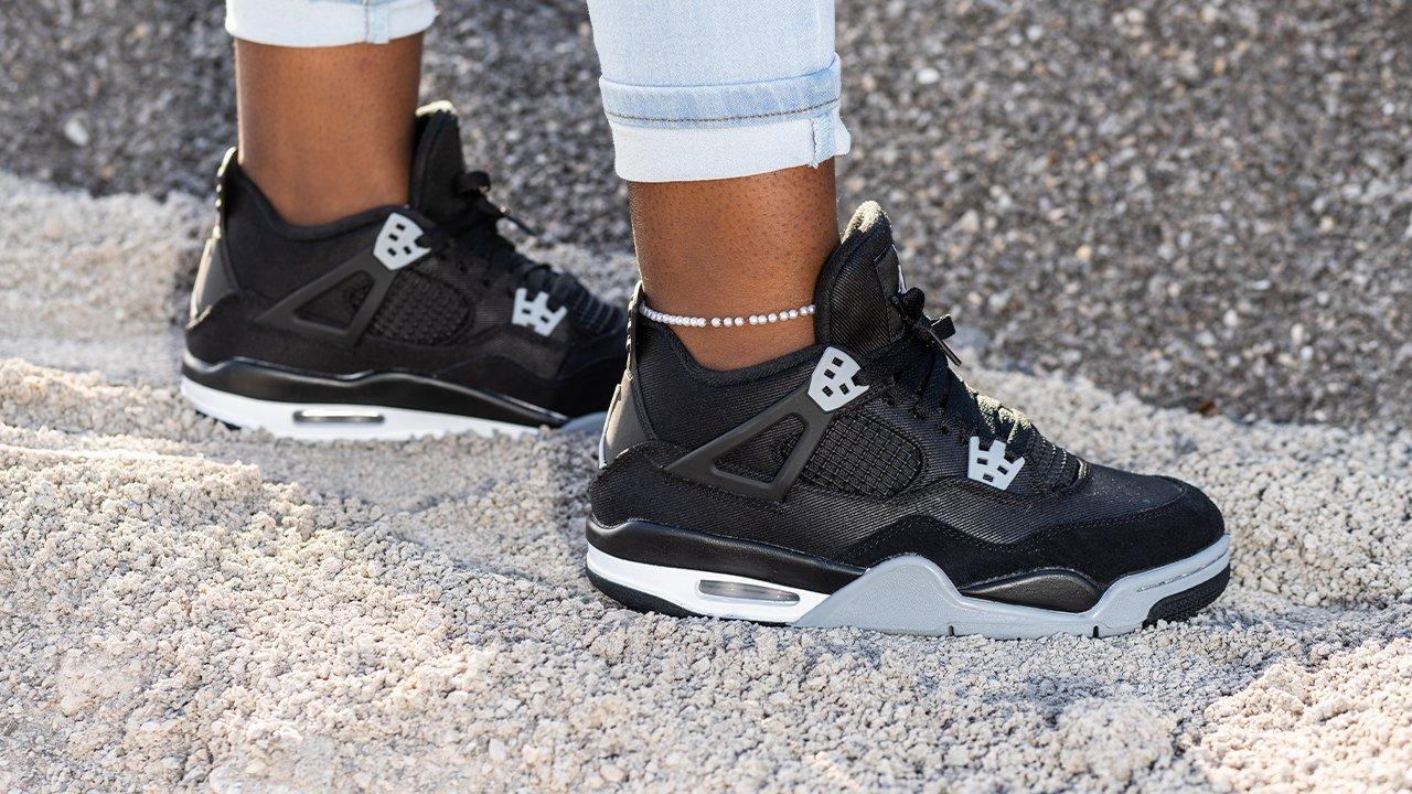 Sneakers Release – Jordan 4 Retro SE “Black/Steel  Grey/White” Men’s & Grade School Kids’ Shoe  Launching 10/1