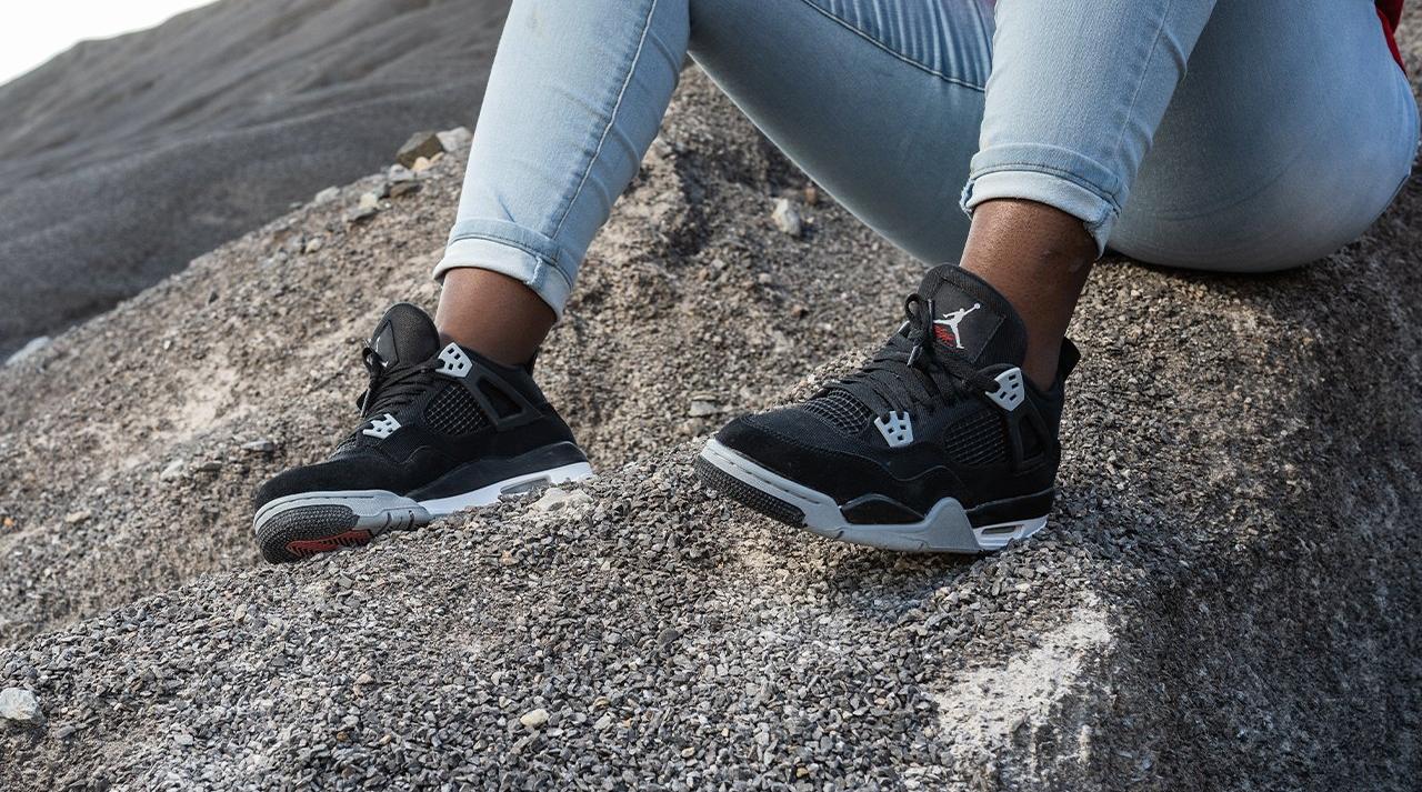 Air Jordan 4 Retro SE Black Canvas (Light Smoke Grey): Review & On-Feet 