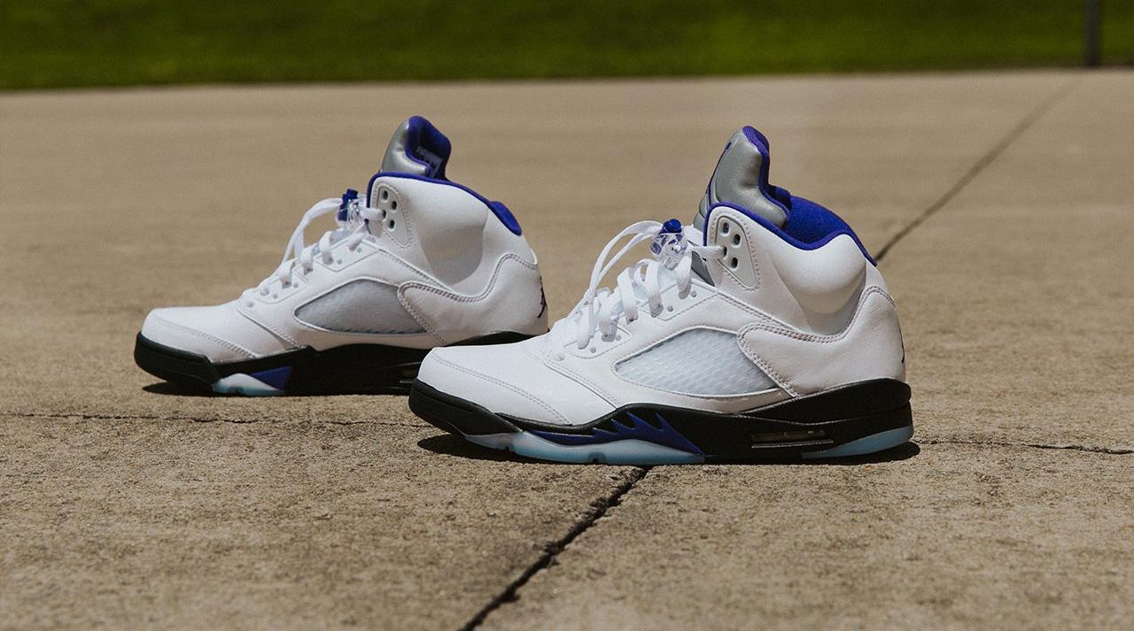 Sneakers Release – Jordan 5 Retro “White/Dark Concord