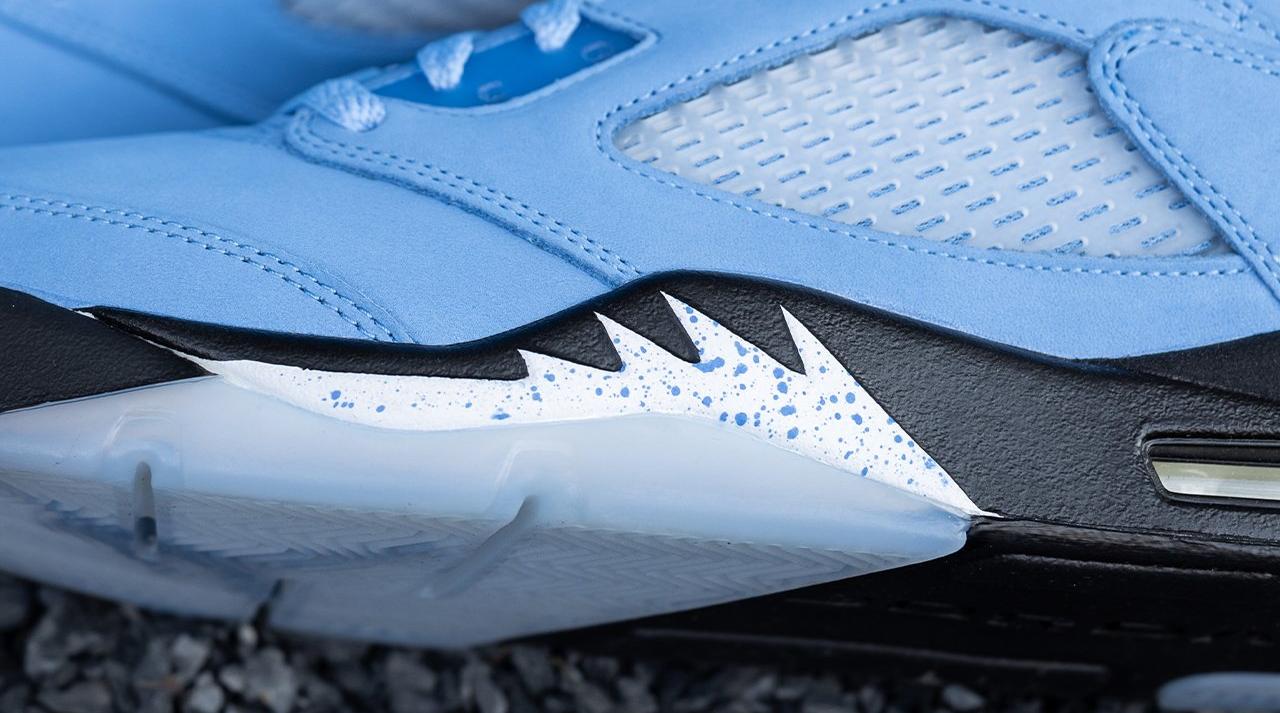 Air Jordan 5 UNC North Carolina PE - Sneaker Bar Detroit