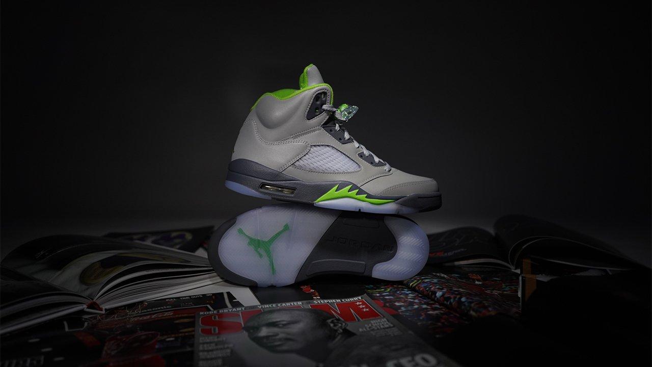 Sneakers Release – Jordan 5 Retro “Green Bean” Men’s