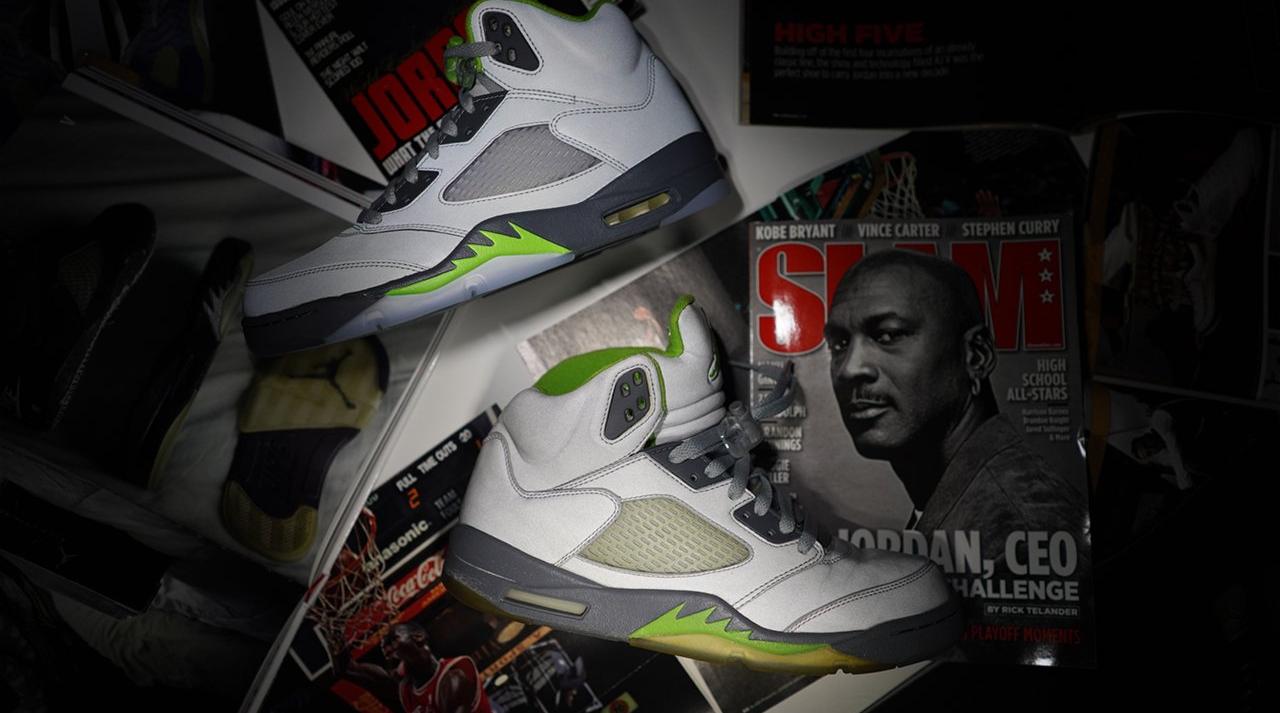 Sneakers Release – Jordan 5 Retro “Green Bean” Men’s