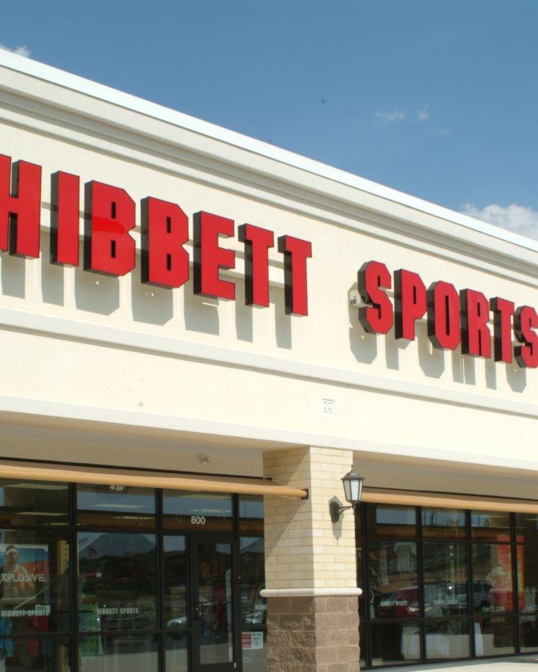 Hibbett Sports strip mall store