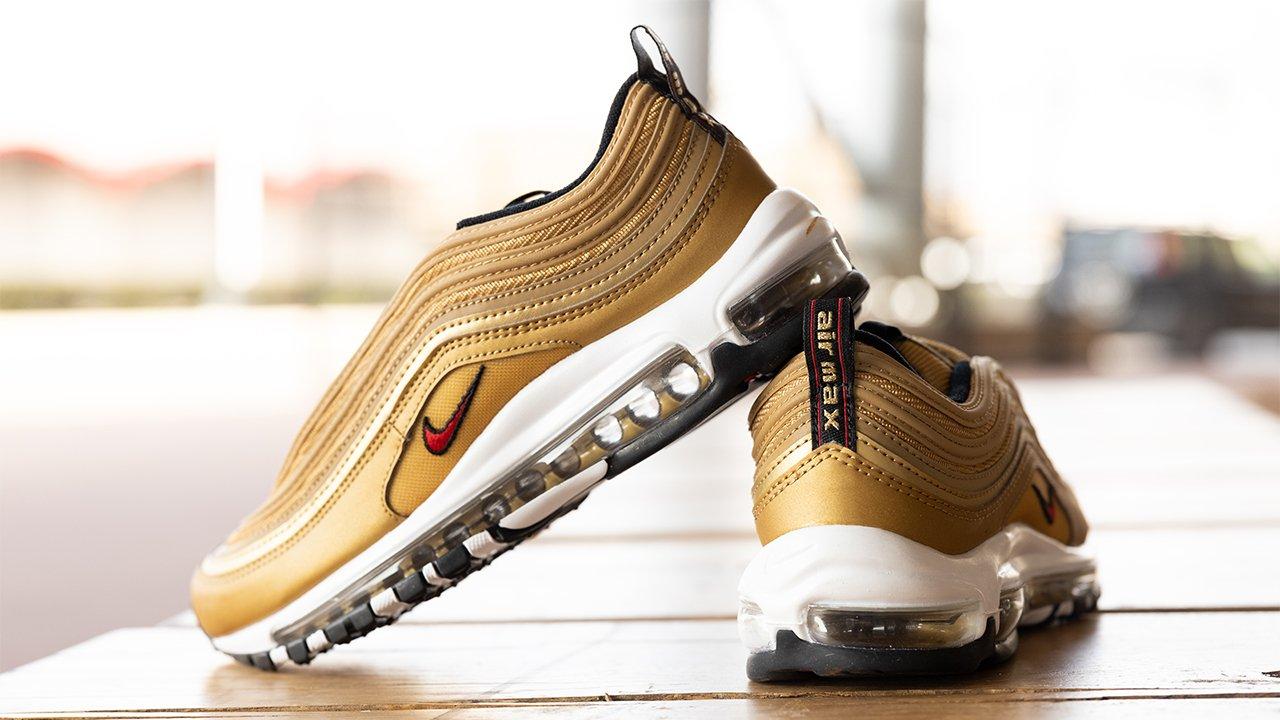 Nike Air Max Plus QS 'Metallic Gold' Shoes - Size 9