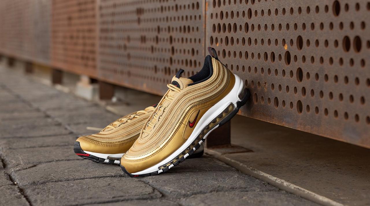 Air max 97 hot sale og gold bullet