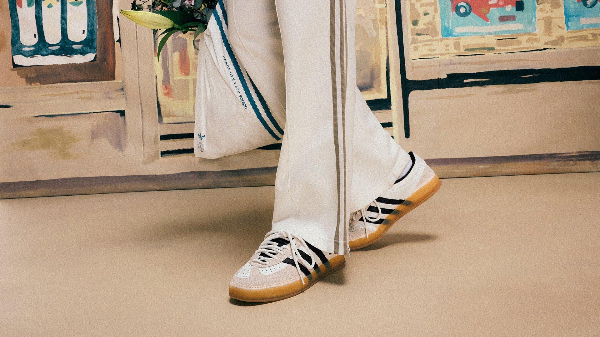 Bad Bunny x adidas Gazelle Indoor Core White Gum