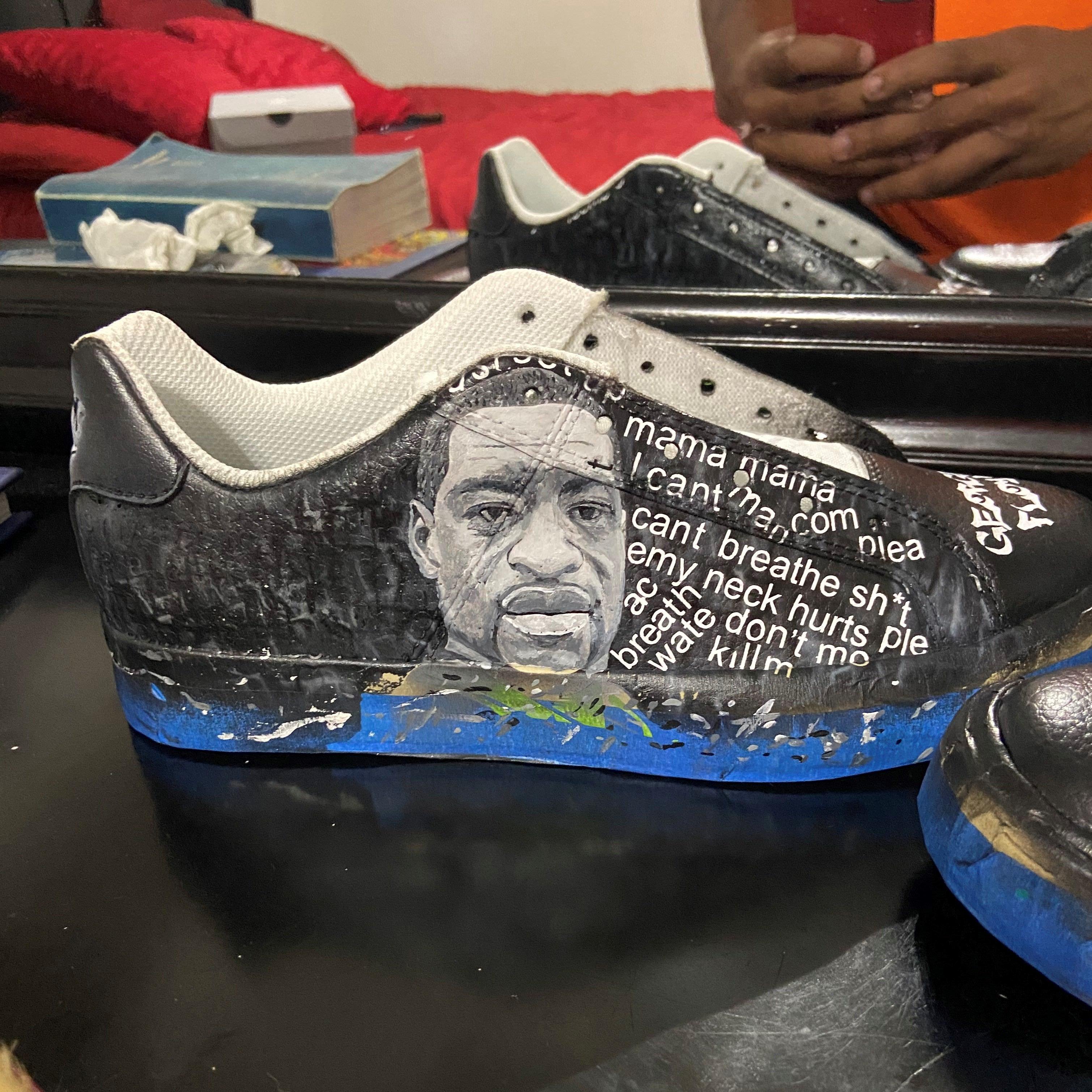 Black Lives Matter Custom Sneaker