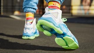 Nike LeBron 19 (Dutch Blue/Pomegranate/Lime Glow/White) - Style Code:  DC9339-400 