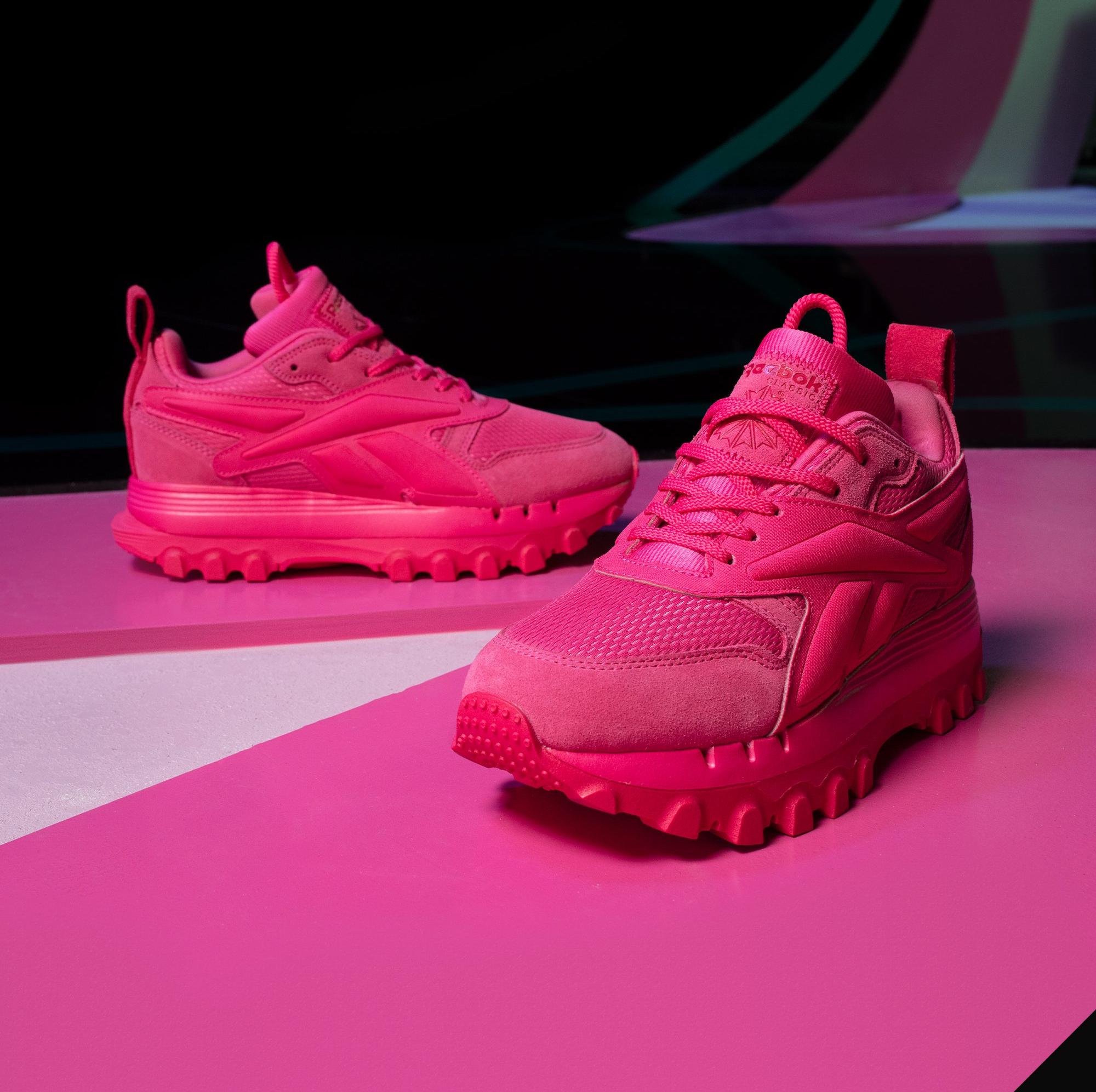 Reebok Kids x Cardi B Classic Leather Pink Fusion Sneakers
