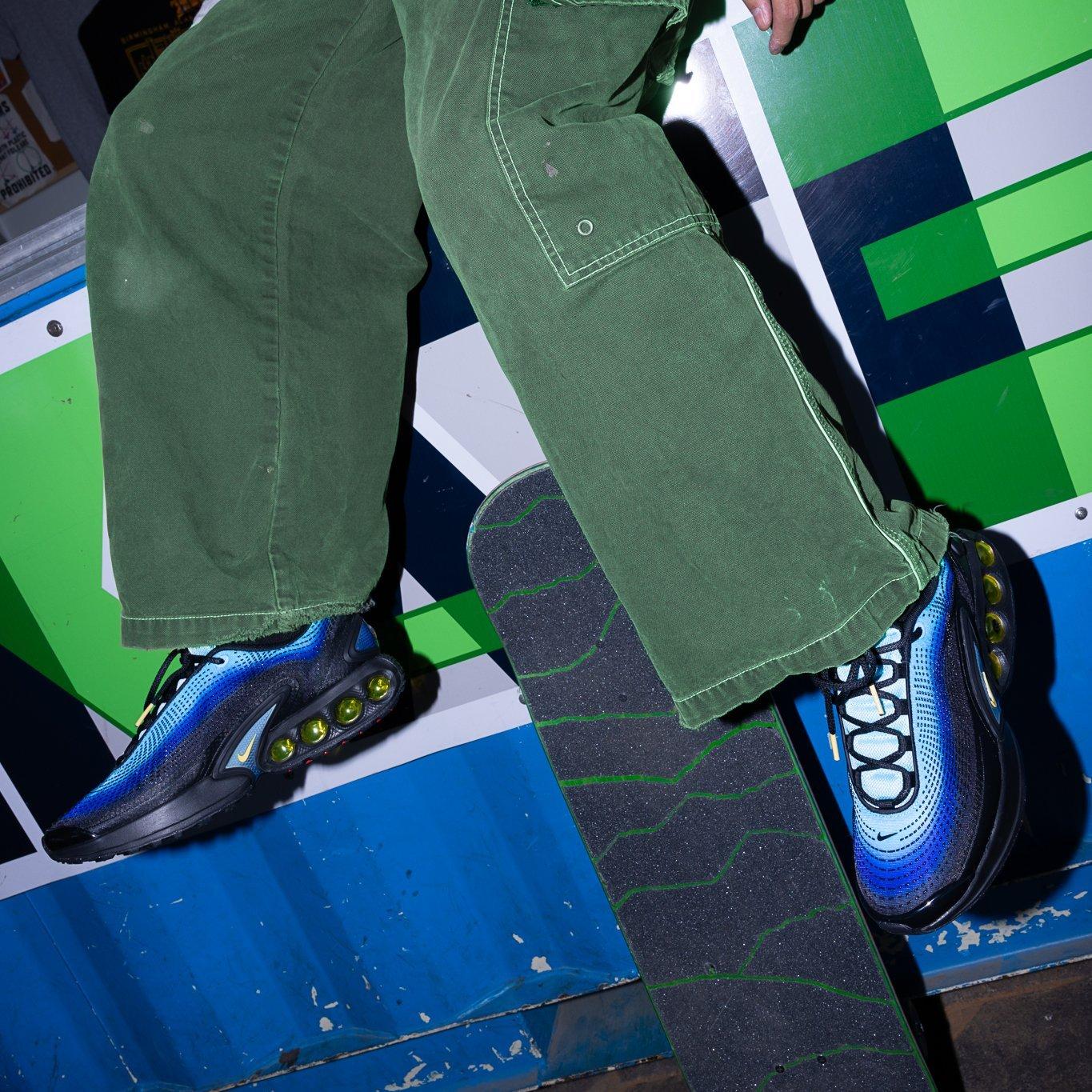 Nike Air Max Dn "Sky Blue/Chamois" Tongue Upper and Laces