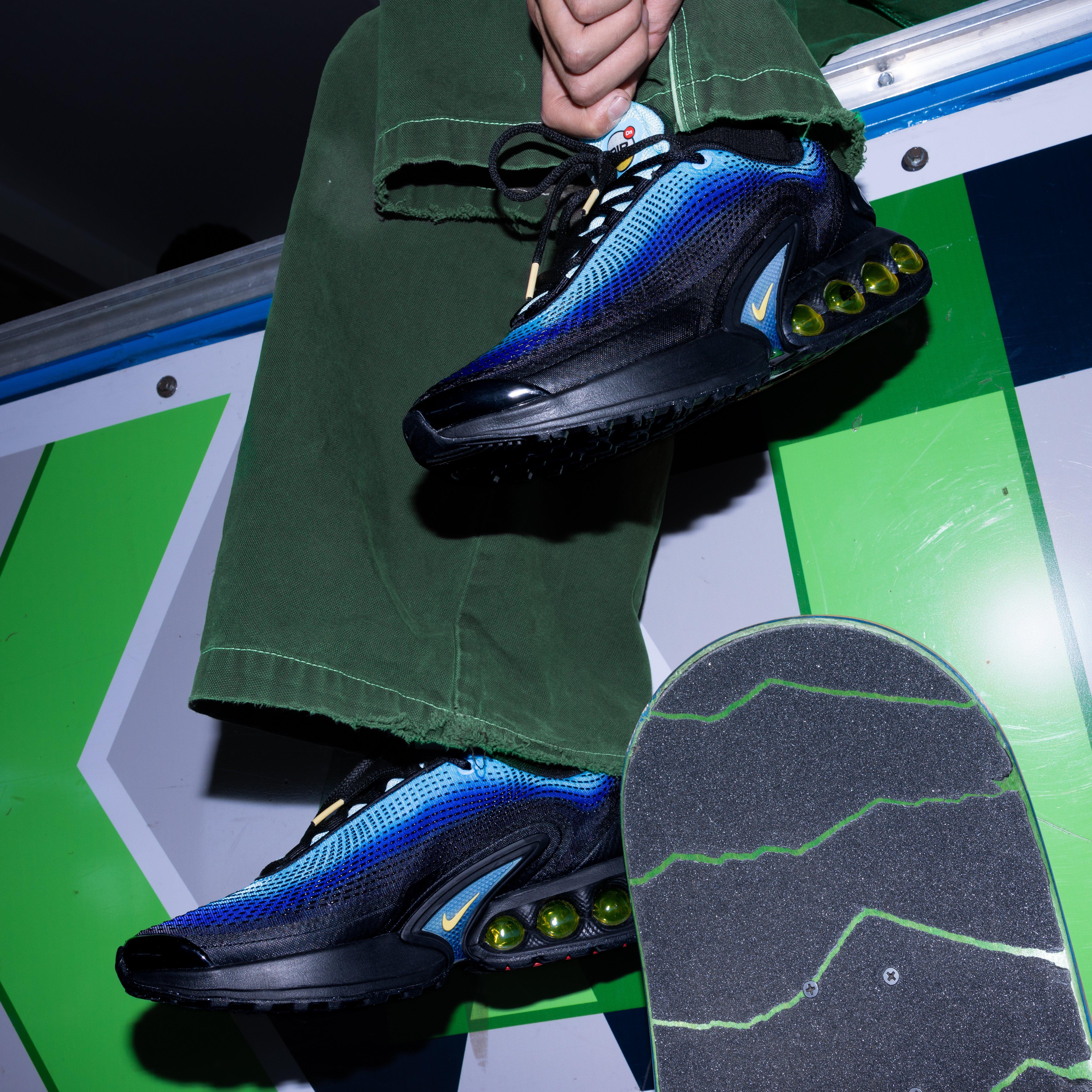 Nike Air Max Dn "Sky Blue/Chamois" Left Shoe Inner Side