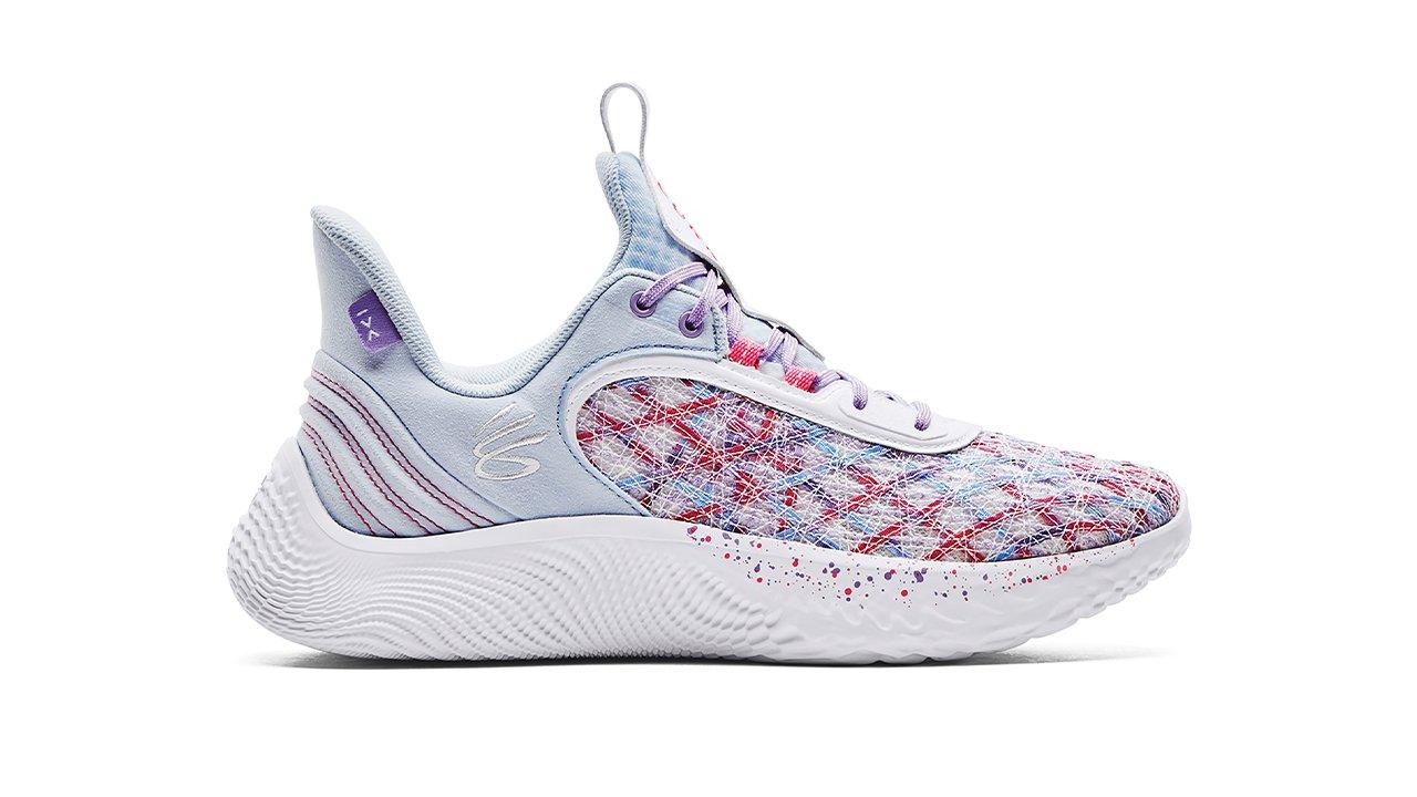 Sneakers Release – Curry Flow 9 “White/Multicolor”  Men’s & Grade School Kids’ Basketball Shoes Dropping 7/8