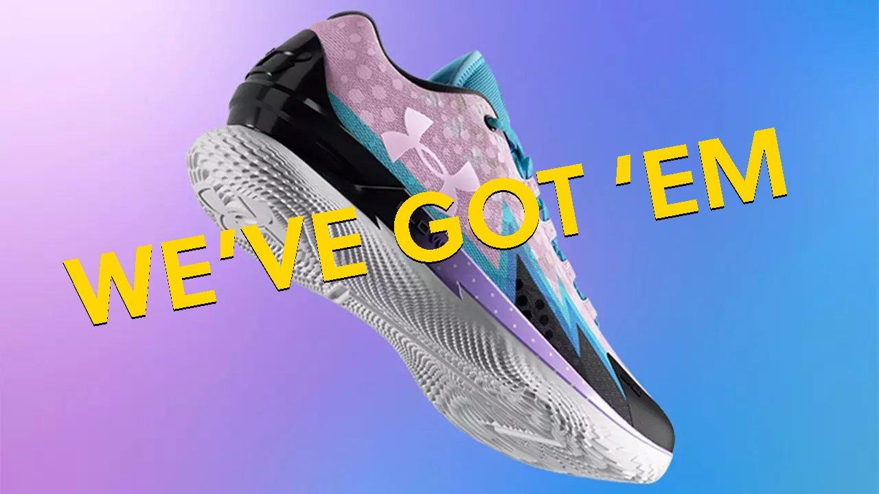 Curry 1 low clearance purple