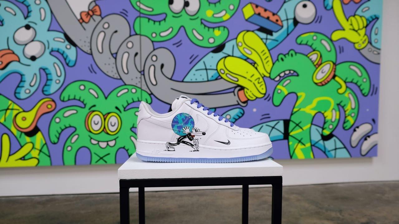 Custom Painted Nike Air Max 90 Your Individual Idea Unique Art Your Design Graffiti Sneaker