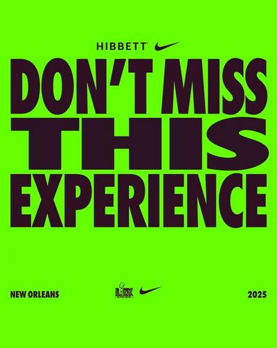 Don't Miss This Experience - New Orleans, Nike, 2025