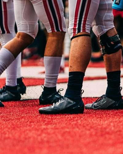 Group in Football Cleats