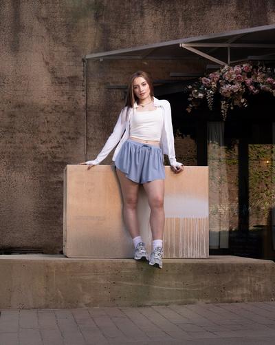 Gold Hinge Shorts and Jacket