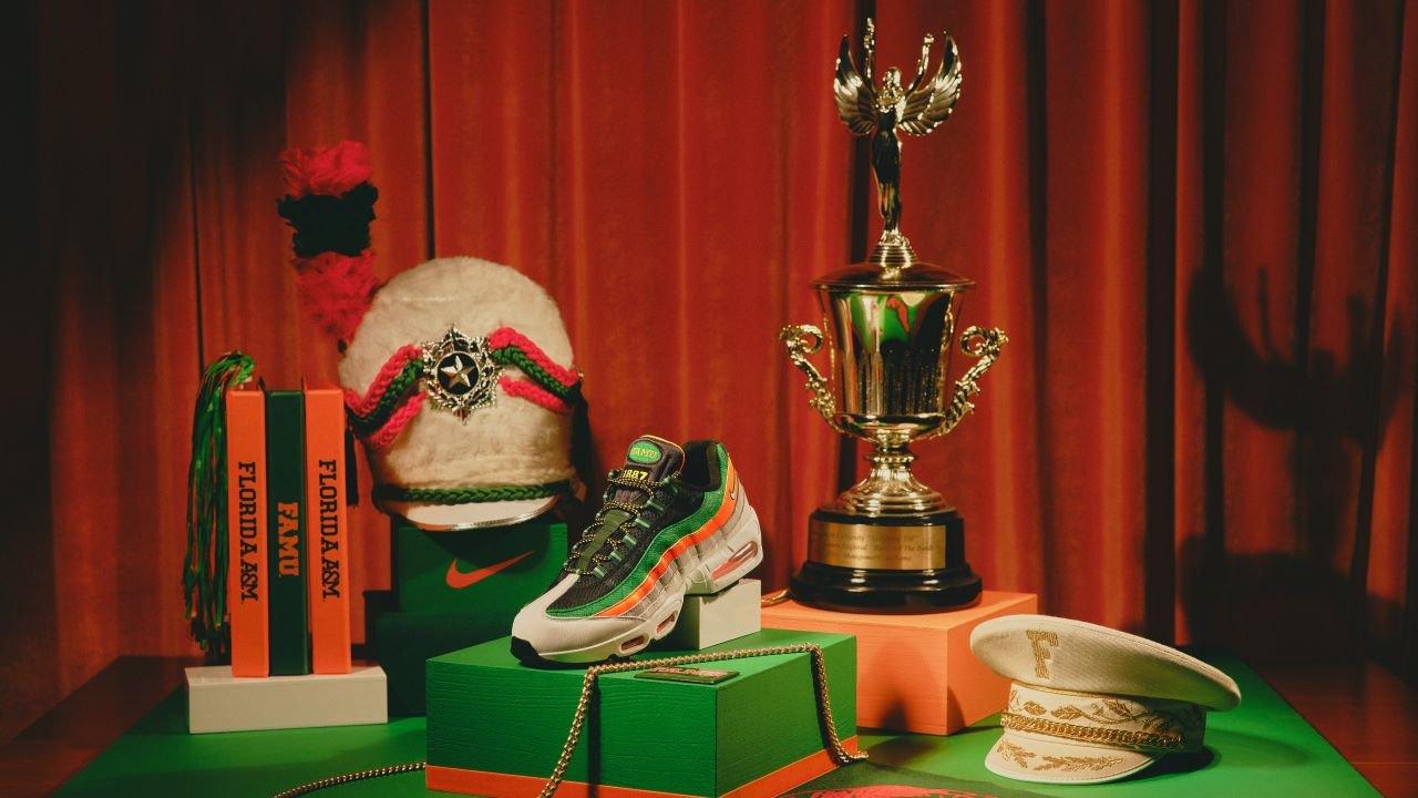 Nike Air Max 95 HBCU Pack: FAMU, Morehouse, Norfolk State, and Spelman