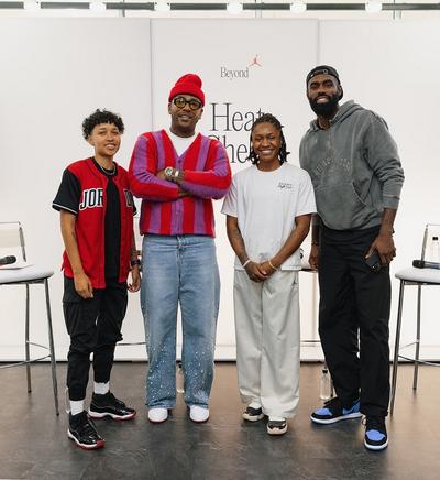 Panelists from Nike Connected Heat Check Event in Arlington, Tx