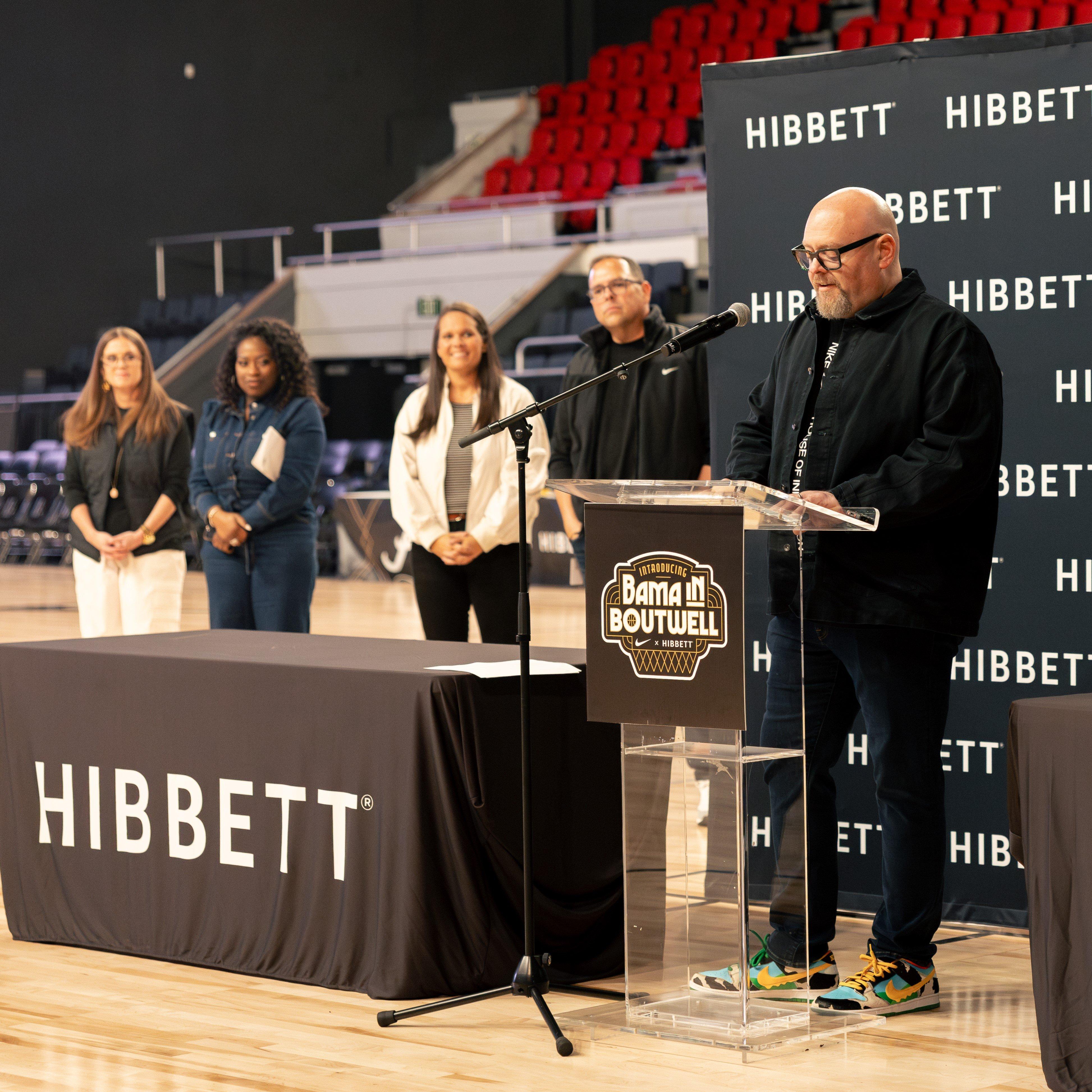 hibbett-coo-jared-briskin-announcing-first-string-donation