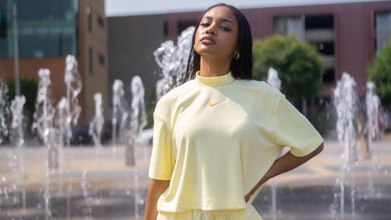 City Gear influencer Jade Syan in Nike Women's Apparel