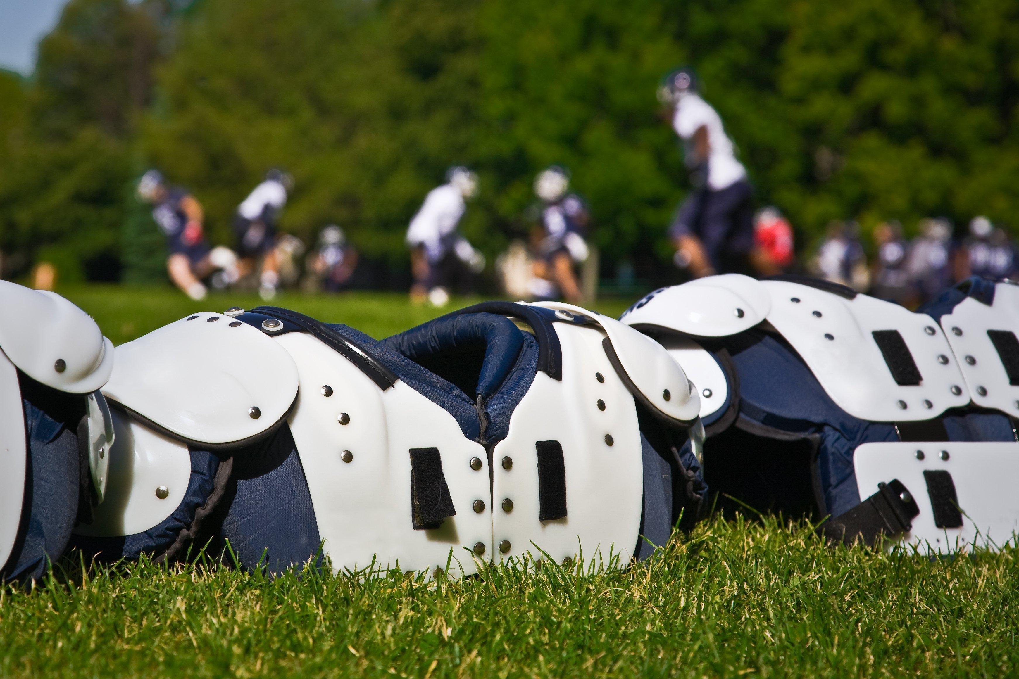 Wear Your Pads Like the NFL 