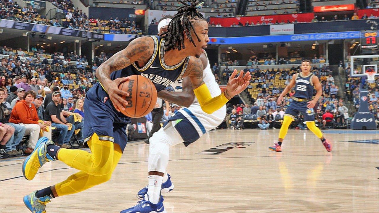 Memphis Grizzlies' Ja Morant debuts two Nike Ja 1's colorways at 2023  All-Star Weekend