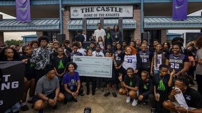 Crestwood High School teams with First String donation