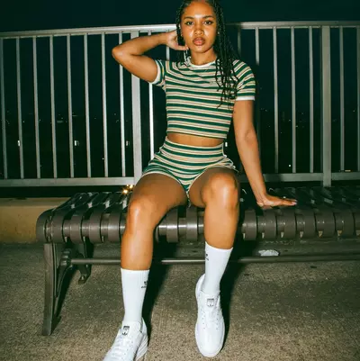 adidas gazelle silver green womens adidas Shoe Palace x adidas Superstar II Dame Time Mens Lifestyle Shoes (White/Green/Beige) main image 0