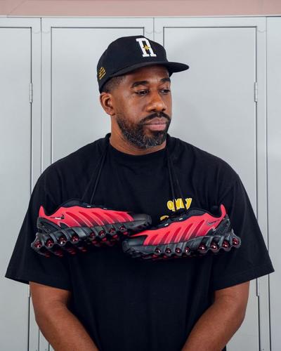 Jarren Small at his high school, where RWAR impacts students of all ages