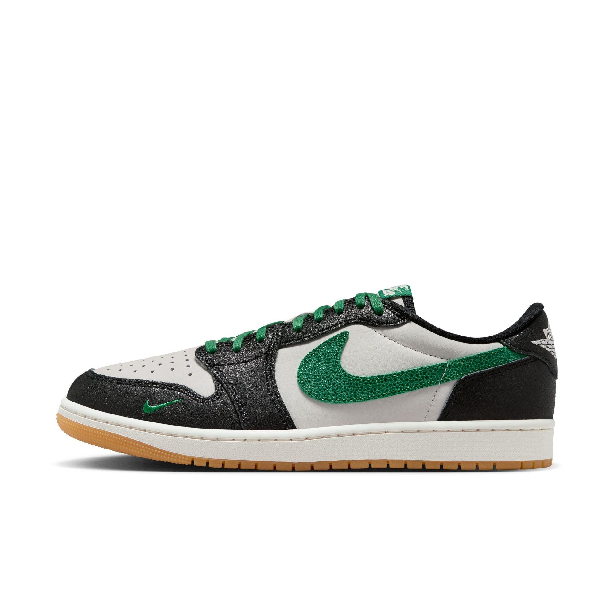 Jordan 1 Retro Low OG "Pine Green" side of shoe