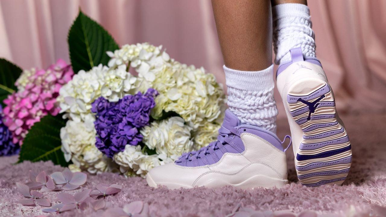 Jordan 10 Retro &ldquo;Hydrangeas&rdquo;