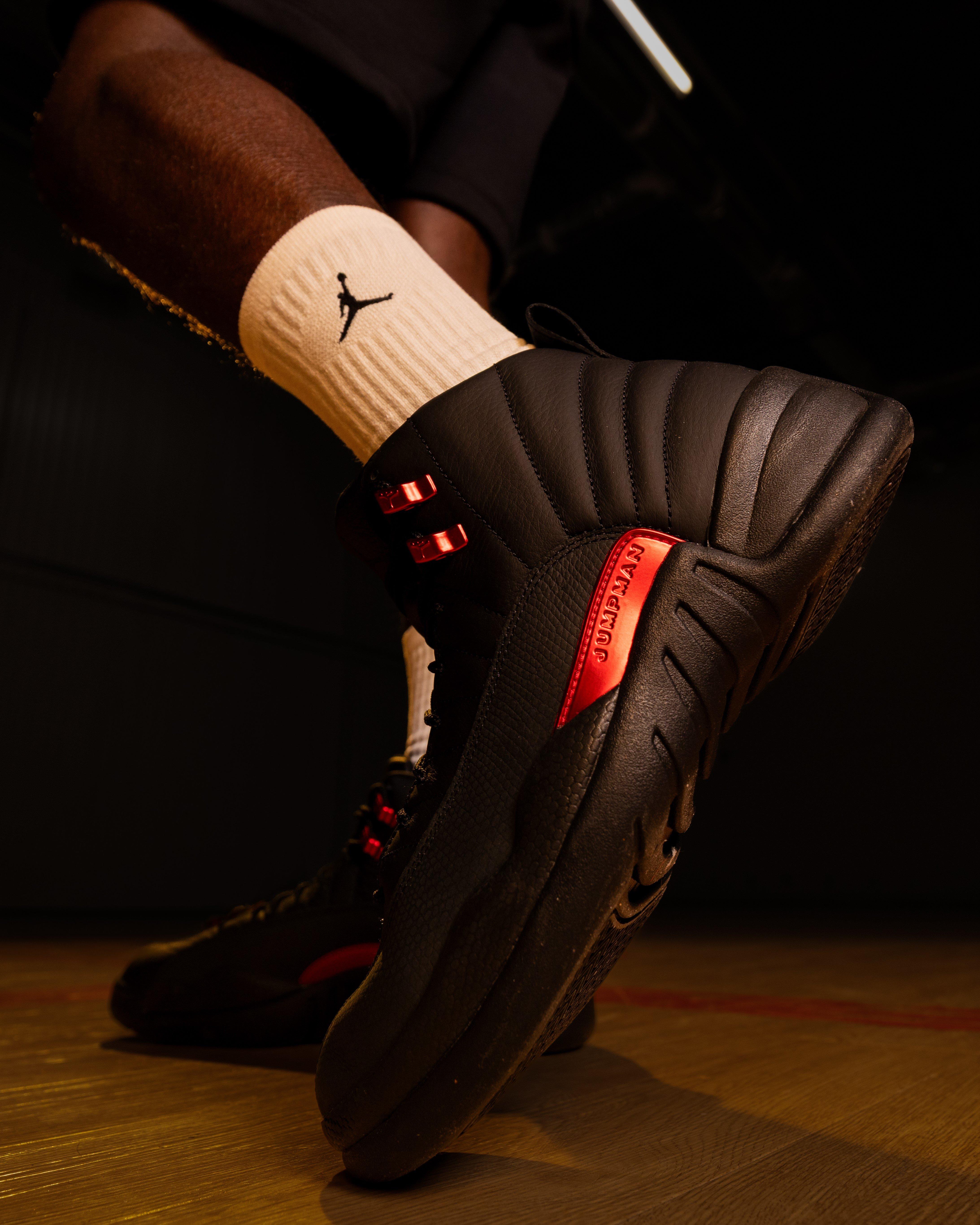 Jordan 12 Retro "Taxi" bottom of shoe detail