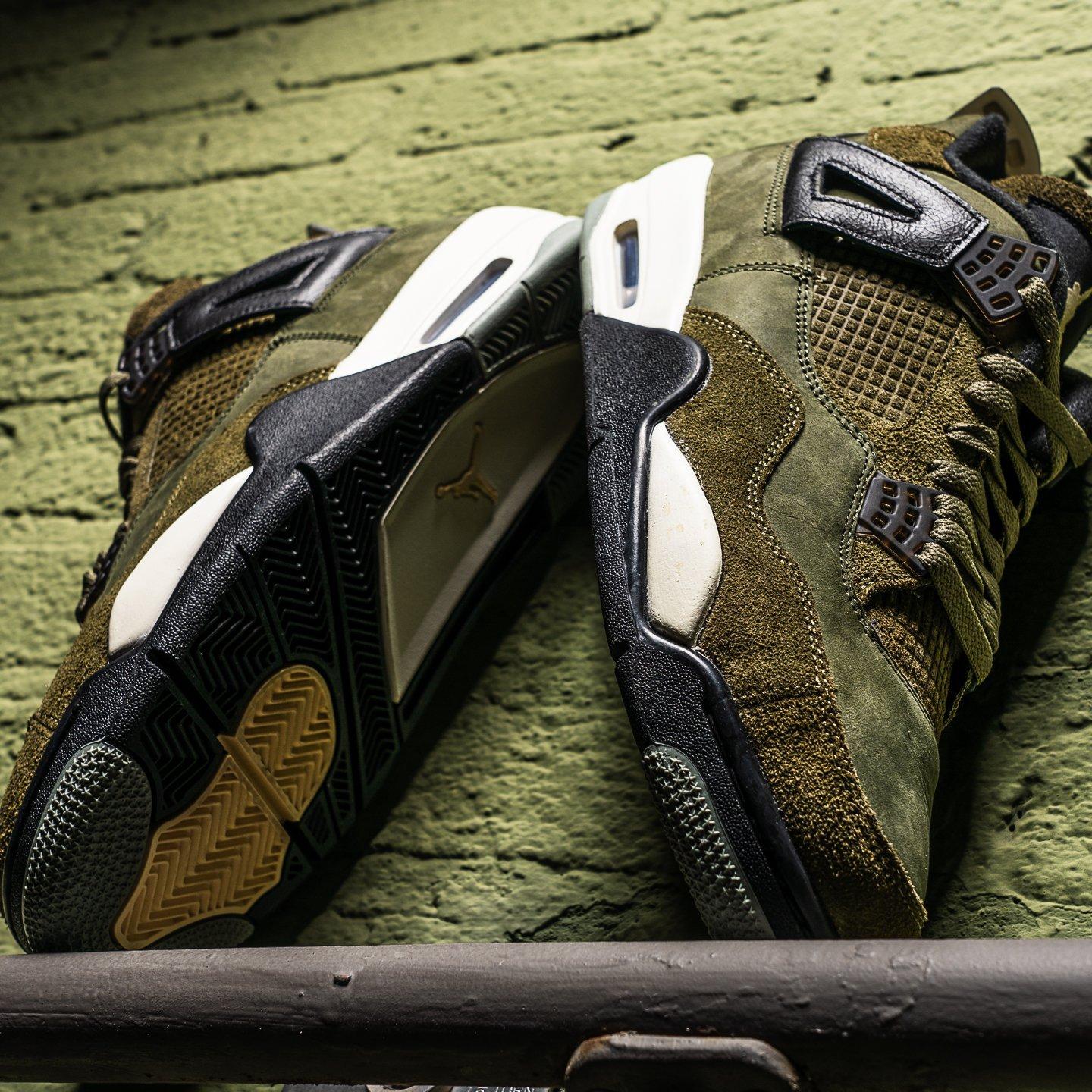 Air Jordan 4 オリーブ Nike Air Jordan 4 SE Retro Low Craft Olive Jordan 4 GS