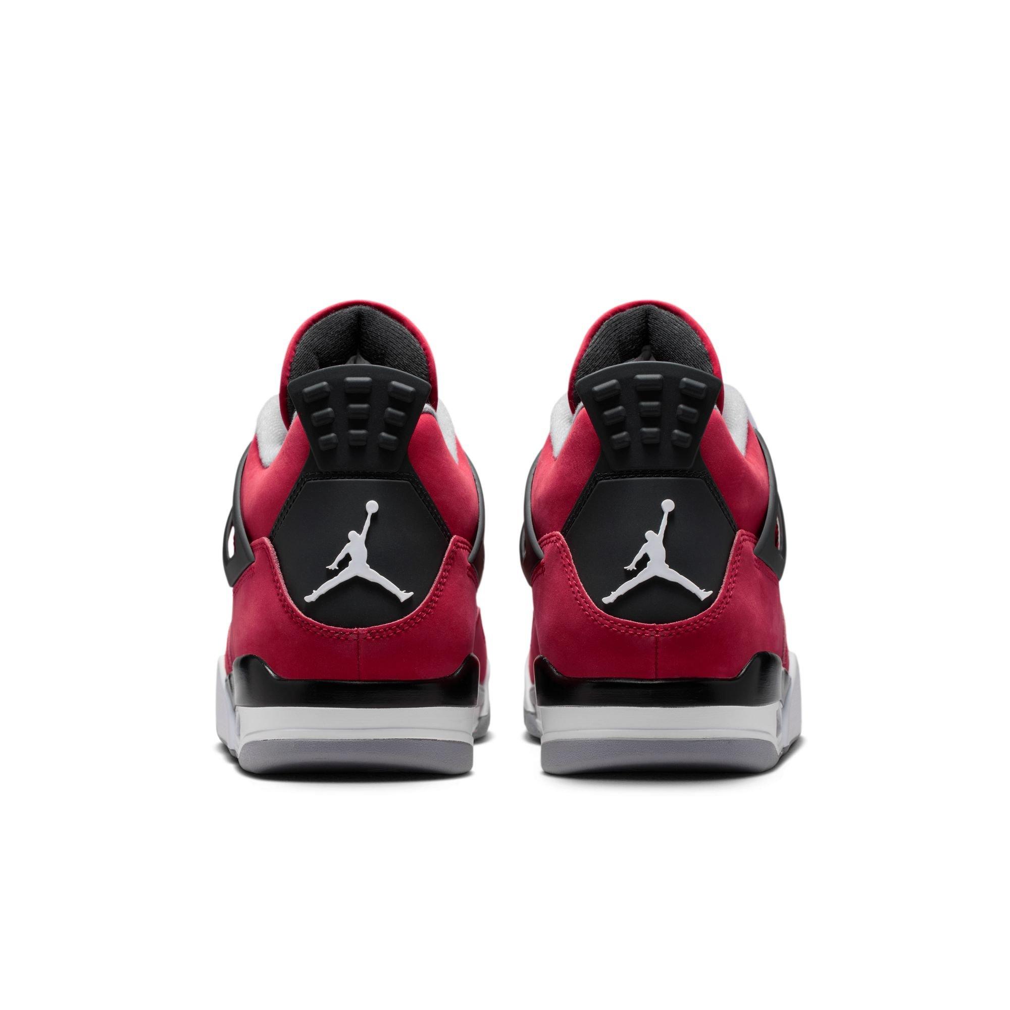 Jordan 4 Retro "Toro Bravo" heel detail
