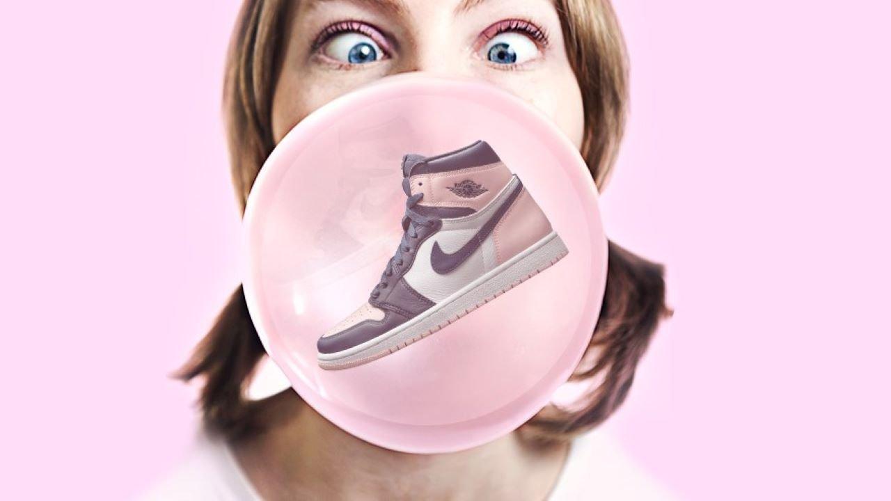 bubble gum pink jordans