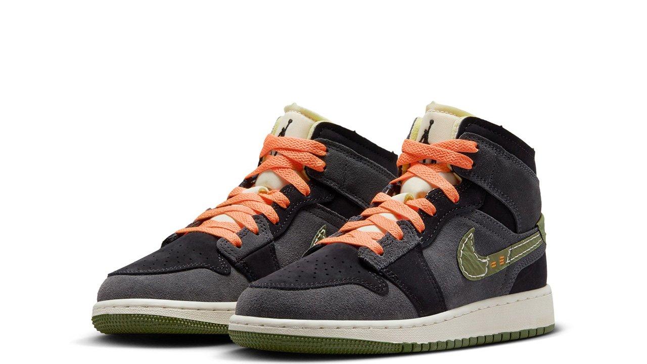 Mens air jordan 1 mid sales retro basketball shoes