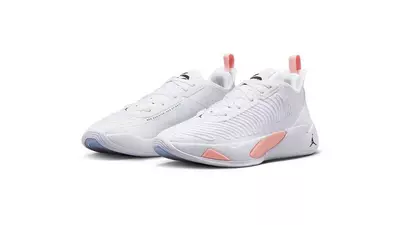 Jordan バスケットボールシューズ ホワイト/ピンク Luka1 Nike Air Jordan Luka Doncic 1 White/Pink Coral Mavericks 2023 All