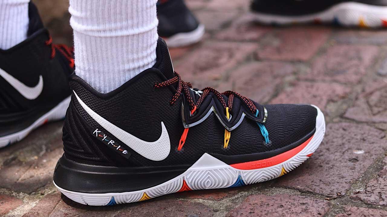 Sneaker Release Nike Kyrie 5 Black Multicolor Basketball Shoes