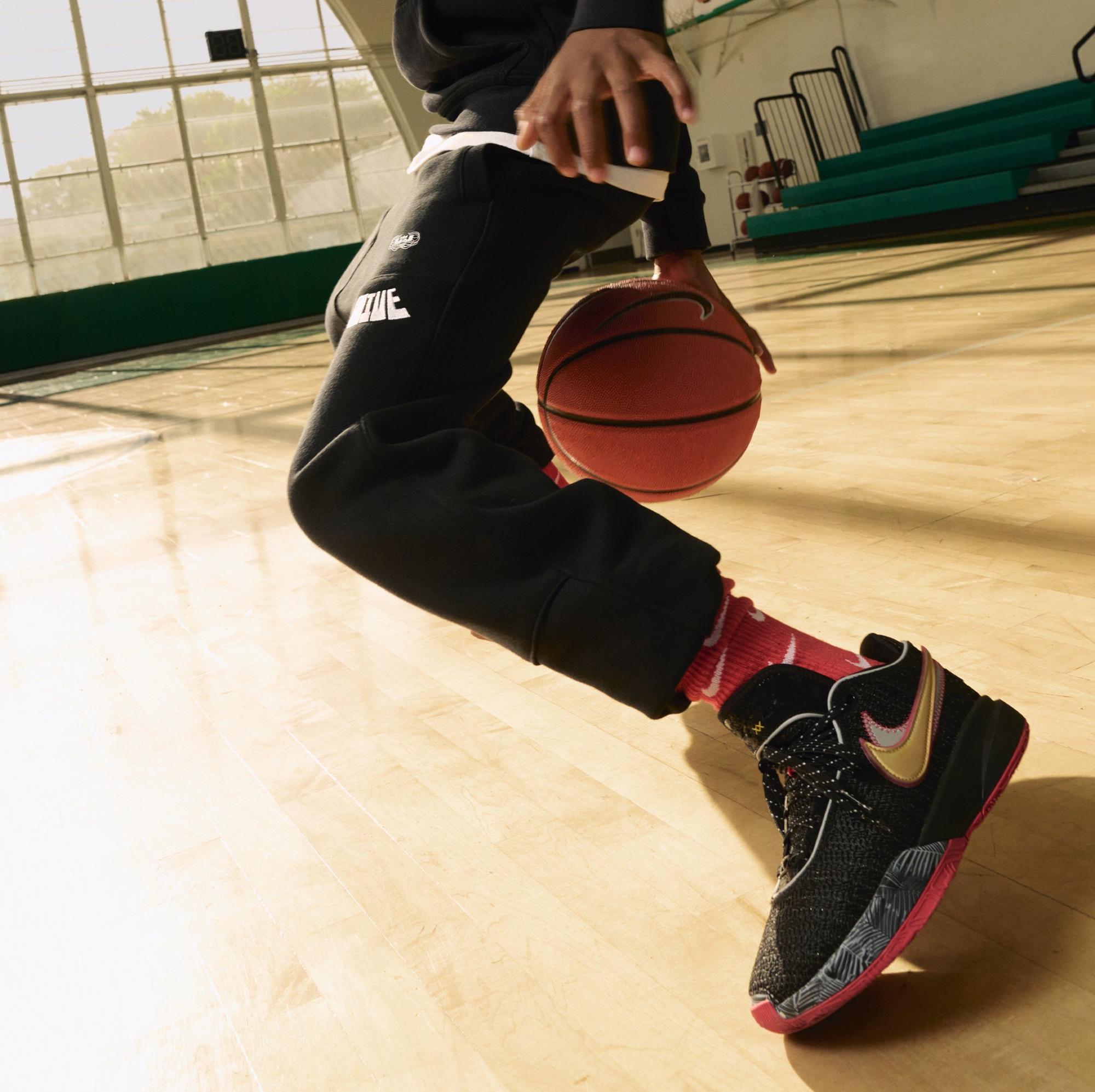 Nike LeBron 20 "​Miami Heat" kid playing basketball