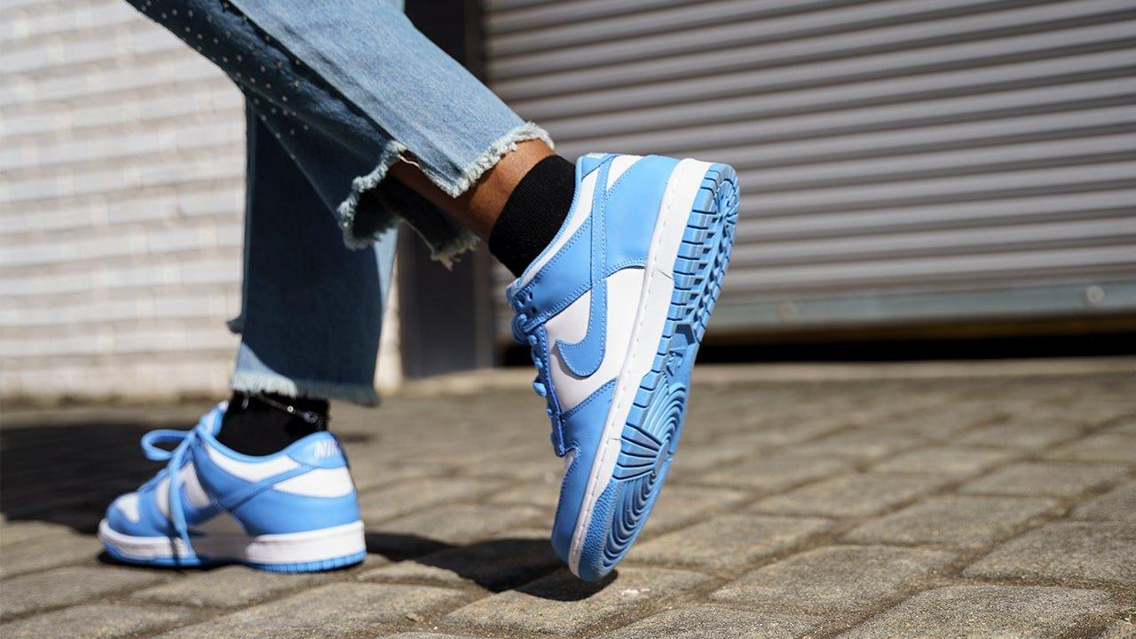 Sneakers Release Nike Dunk Low Retro University Blue Dropping June 24