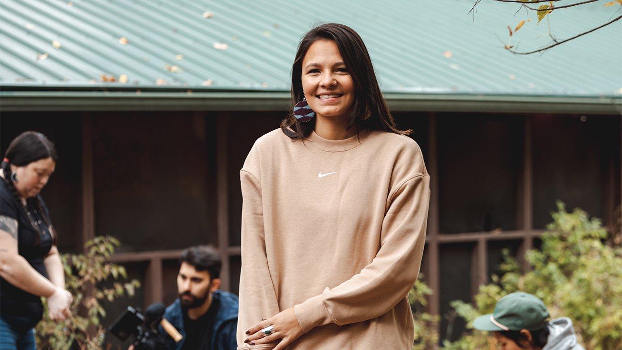 Award-winning filmmaker and Native American community member, Loren Waters.