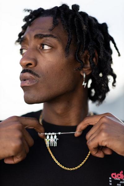 Maleake Kersh Modeling adidas for Hibbett | City Gear