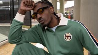 Photo of Maleake Kersh Modeling Sergio Tacchini