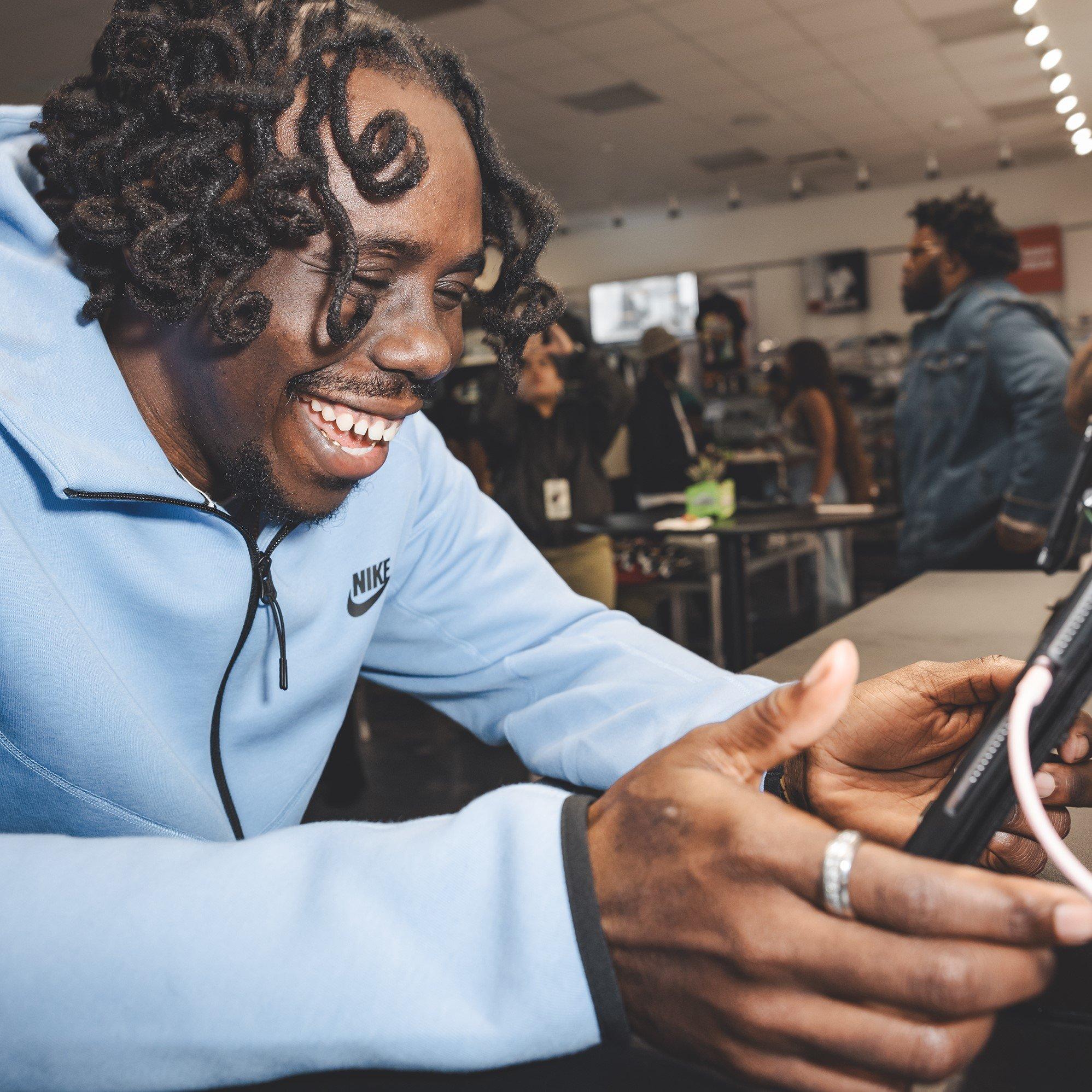 man-looking-at-tablet-while-exploring-tilted-reality-images