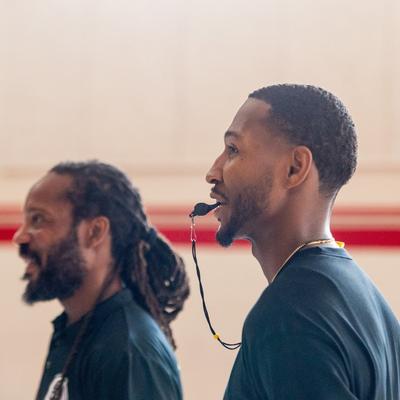 Mark Dorris Coaching youth basketball