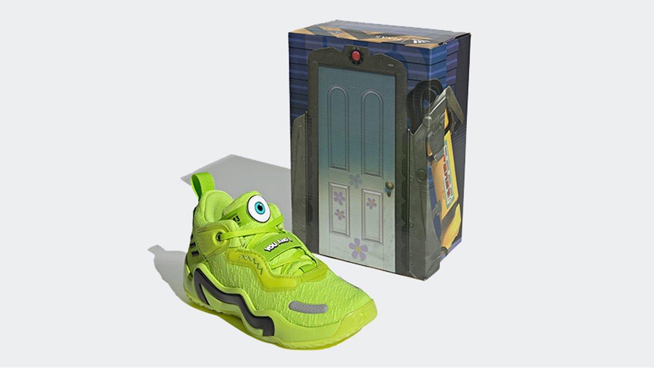 adidas x disney mike wazowski