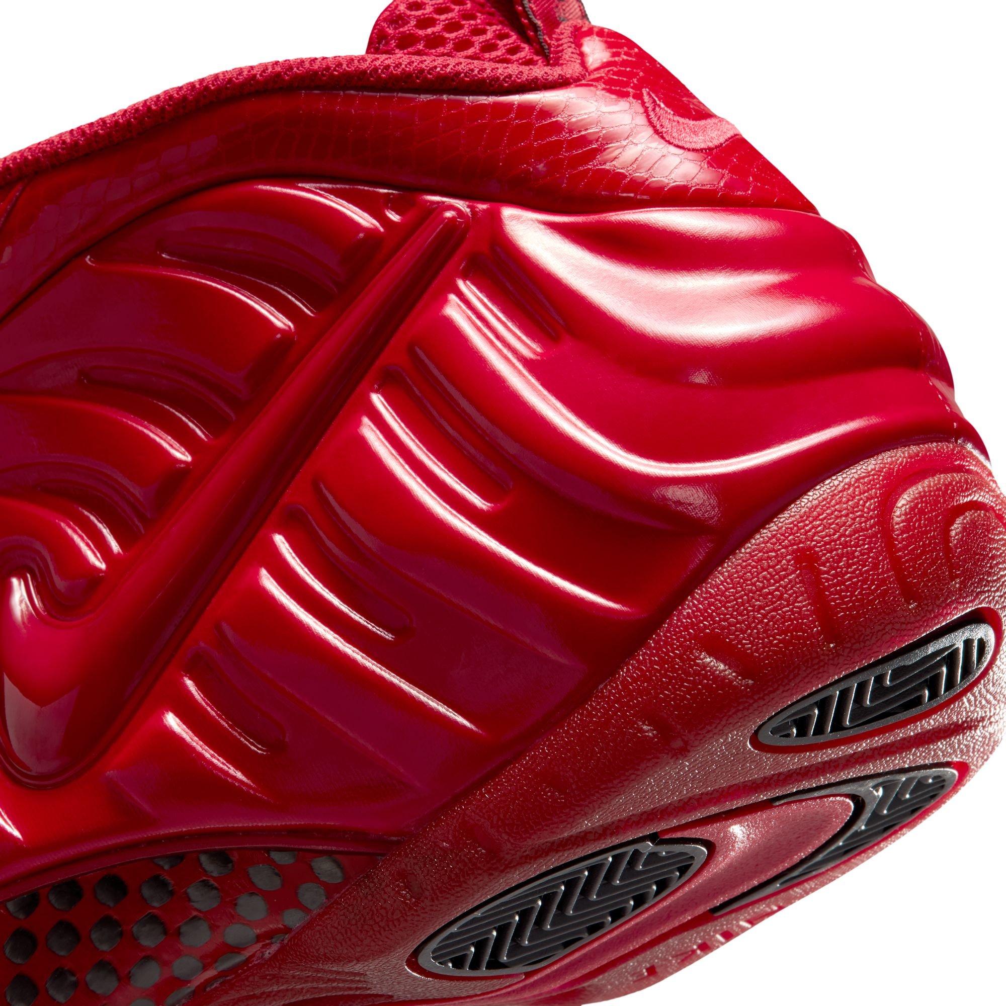 Nike Air Foamposite Pro "Gym Red" heel detail