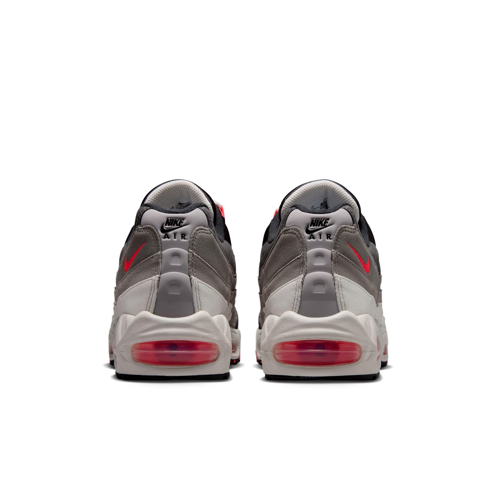 Nike Air Max 95 Big Bubble Premium "Solar Red" heel detail